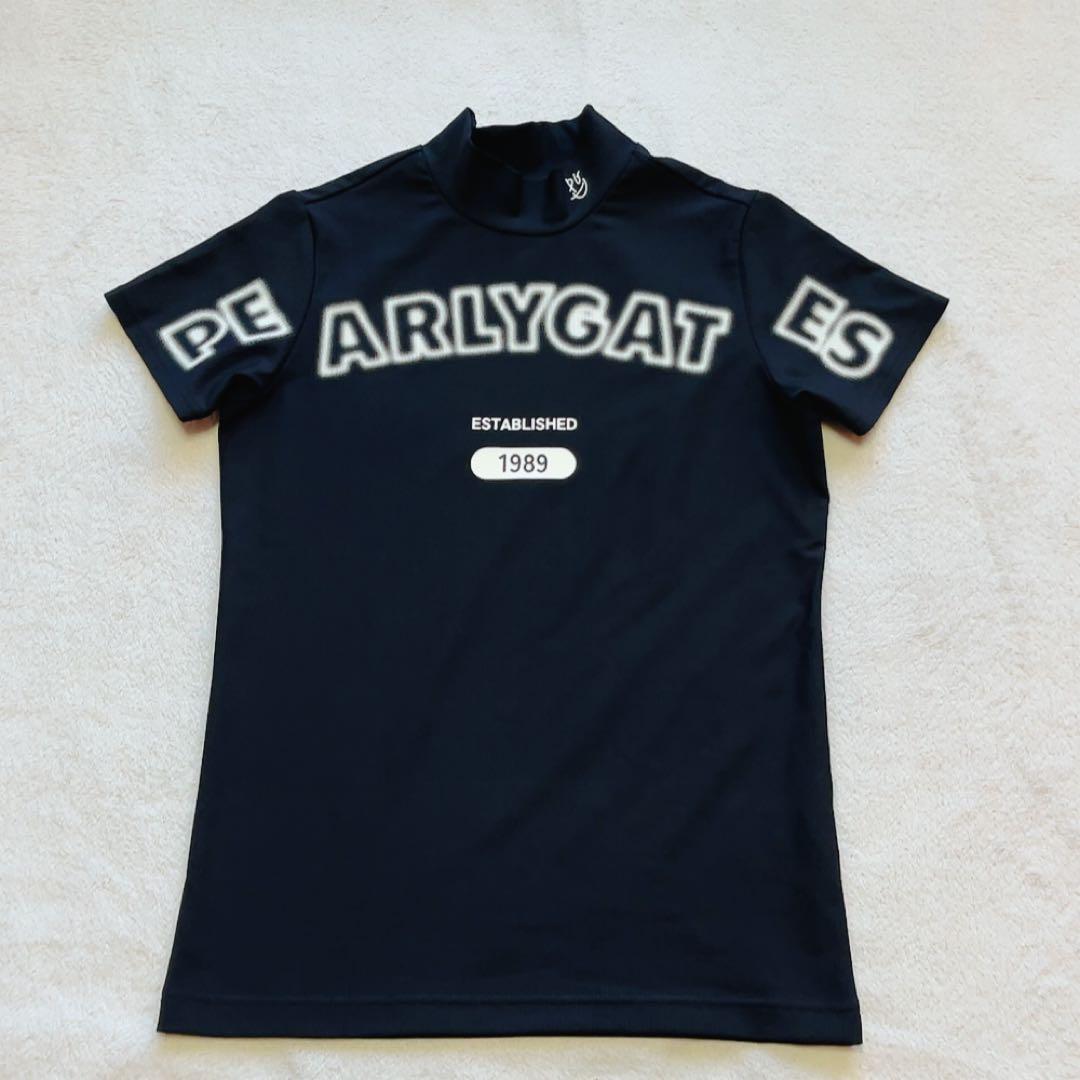 極美品　パーリーゲイツ　セットアップ　近年モデル　モックネック　ロゴ　スカート