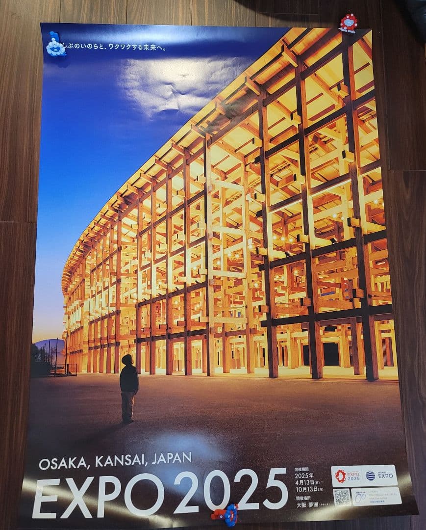 大阪・関西万博 EXPO2025 少年と大屋根リングポスター B1特大サイズ 大阪・関西万博 EXPO2025 少年と大屋根リングポスター B1特大サイズ