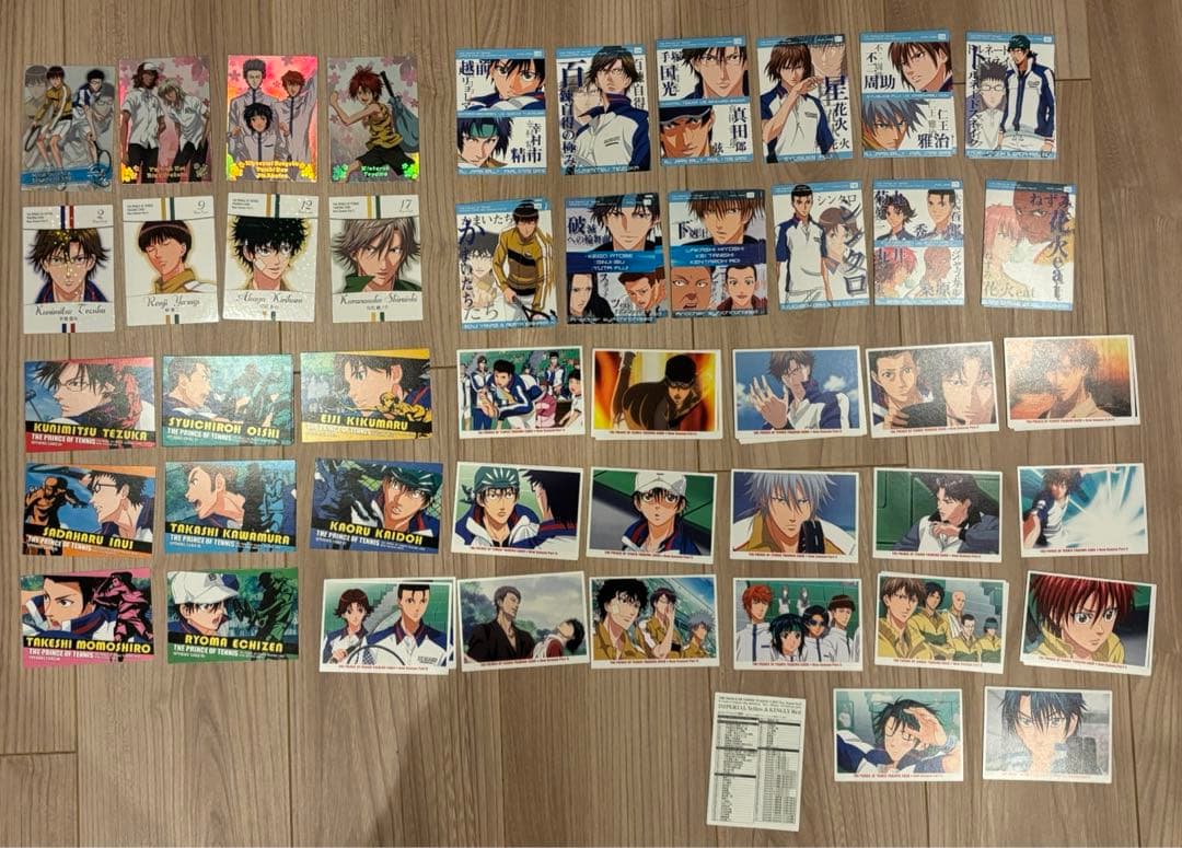 テニスの王子様 トレーディングカードセット New Season Part5 テニス