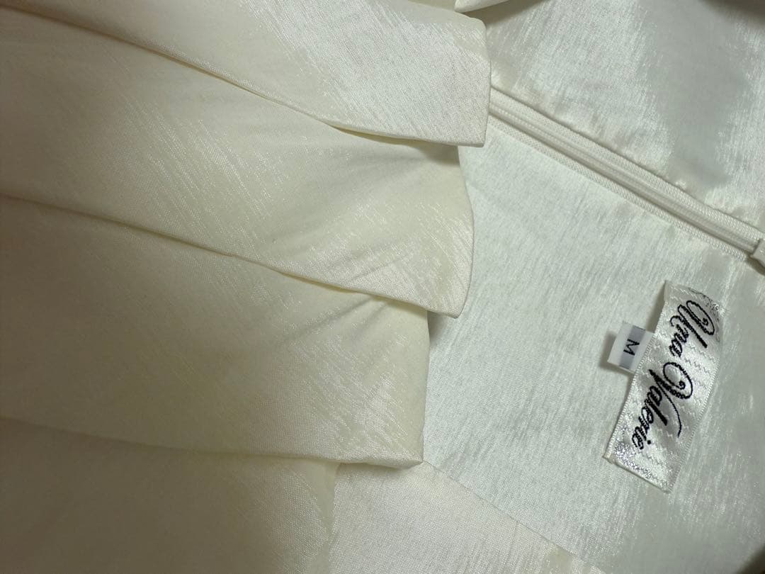 UNA VALERIE マーメイドロングドレス 白