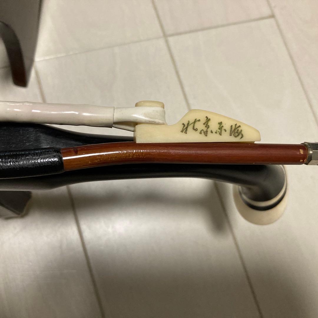 黒檀 北京二胡 八角①：良品 新品ソフトケース付き
