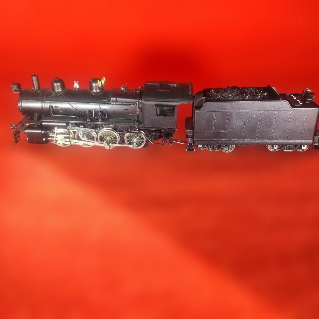 Ｄ型外国蒸気機関車、動作確認済み、HOゲージ