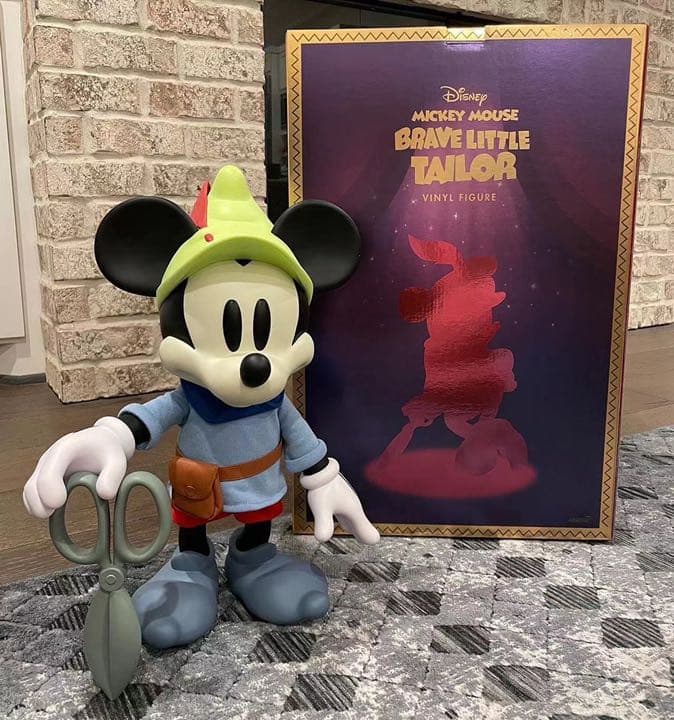 ディズニー リトルテーラー ミッキーマウス ソフビ フィギュア