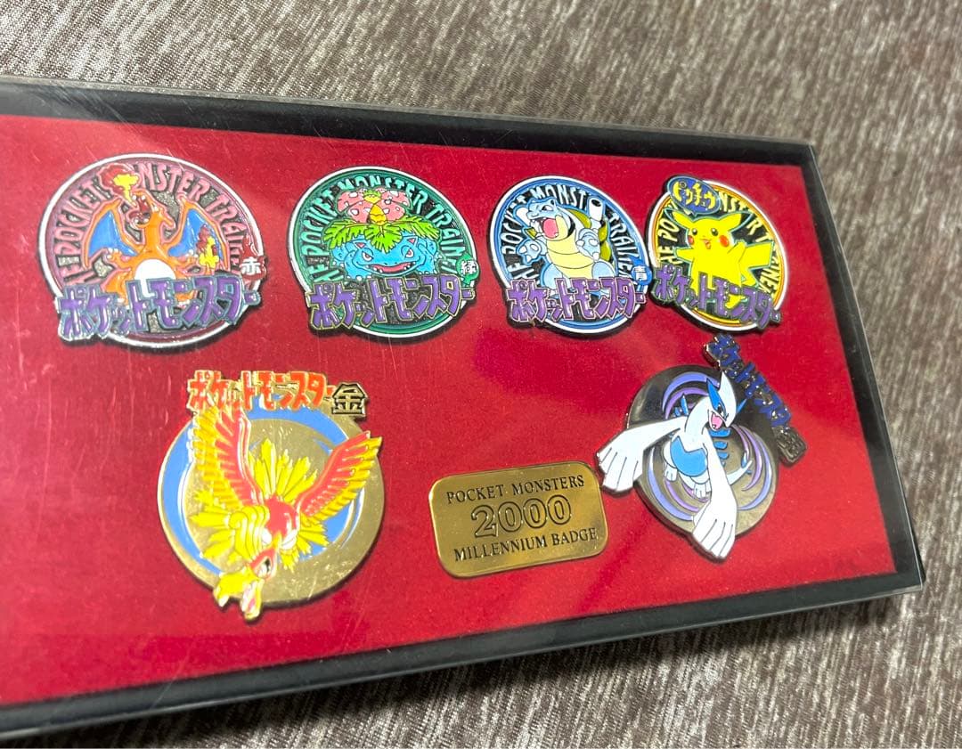 ポケットモンスター ポケモン ミレニアムバッジ 金銀 レア - メルカリ