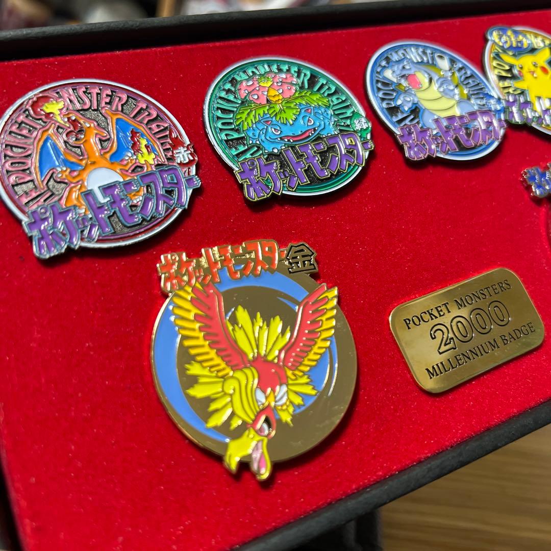ポケットモンスター ポケモン ミレニアムバッジ 金銀 レア - メルカリ