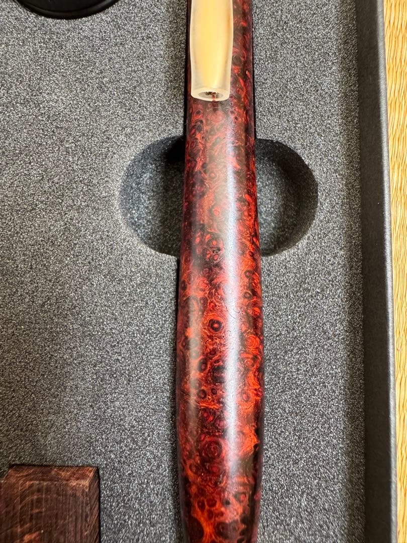 超限界特価‼️こぶた工房　ゴールデンローズウッド瘤　極上＋グロテスク　シャーペン