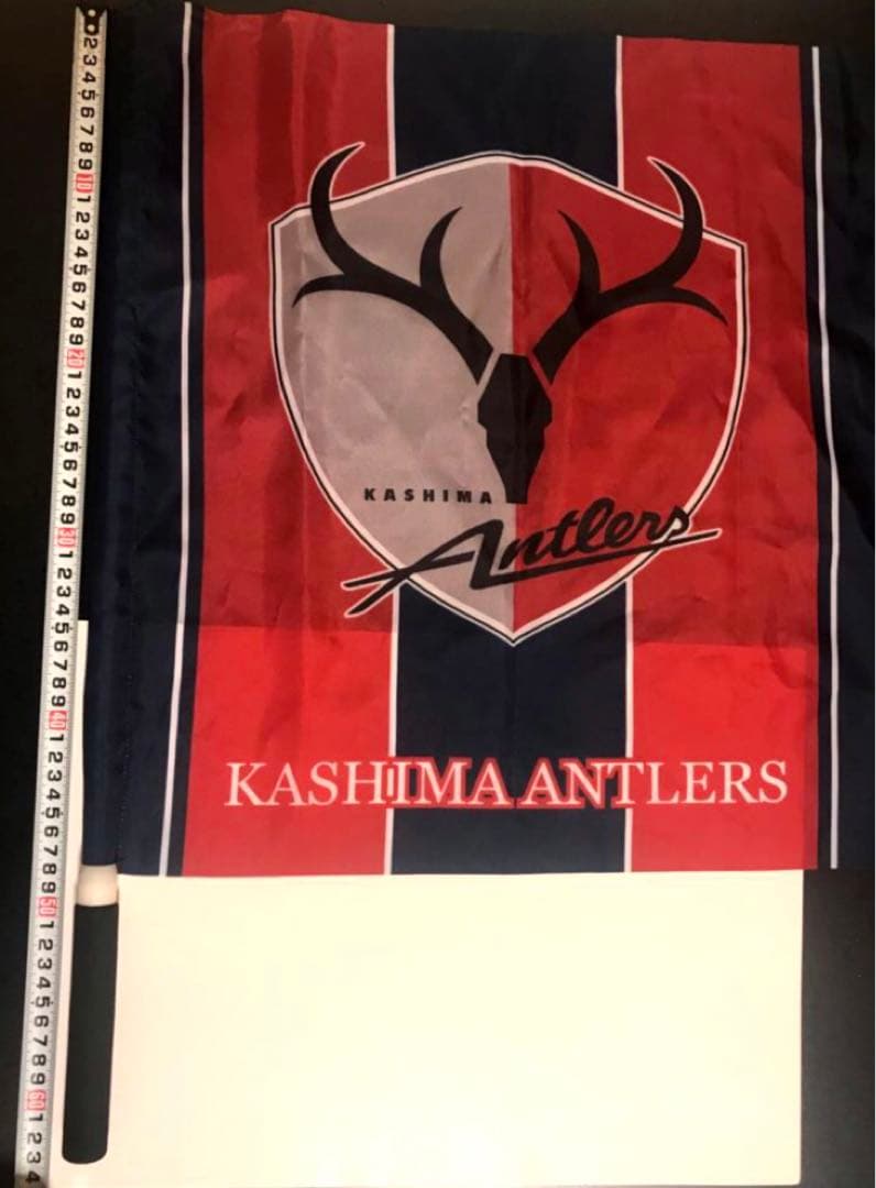 Jリーグ 鹿島アントラーズ フラッグ 旗 応援グッズ - メルカリ