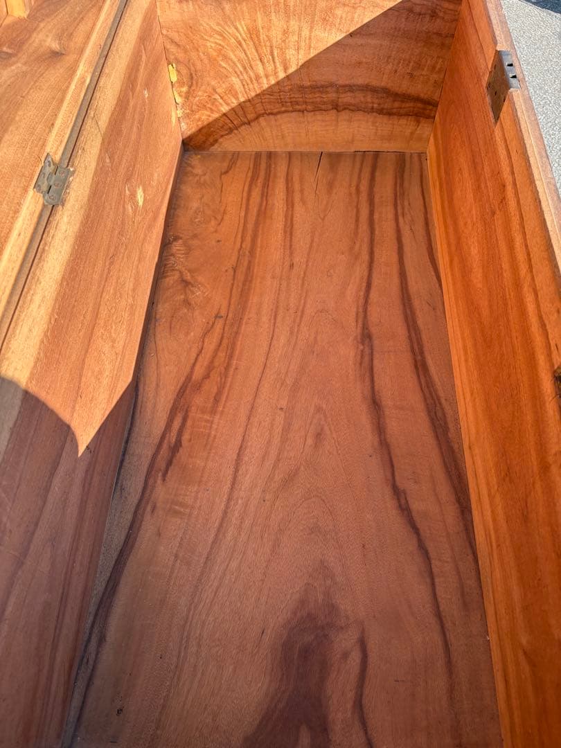 レトロ アンティーク 木製トランク トランク 木箱 船トランク