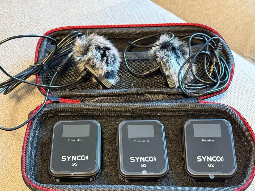 SYNCO G2 A2ワイヤレスマイク 購入レビュー】Synco G2-(A2) ワイヤレスマイクレビュー | 杉本 郁