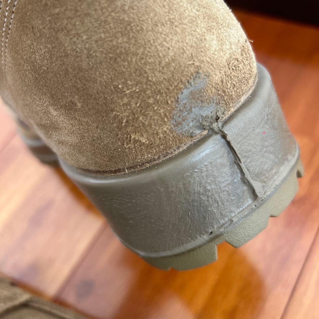 未使用品】アメリカ Belleville 米軍ブーツ ミリタリーブーツ 紐なし