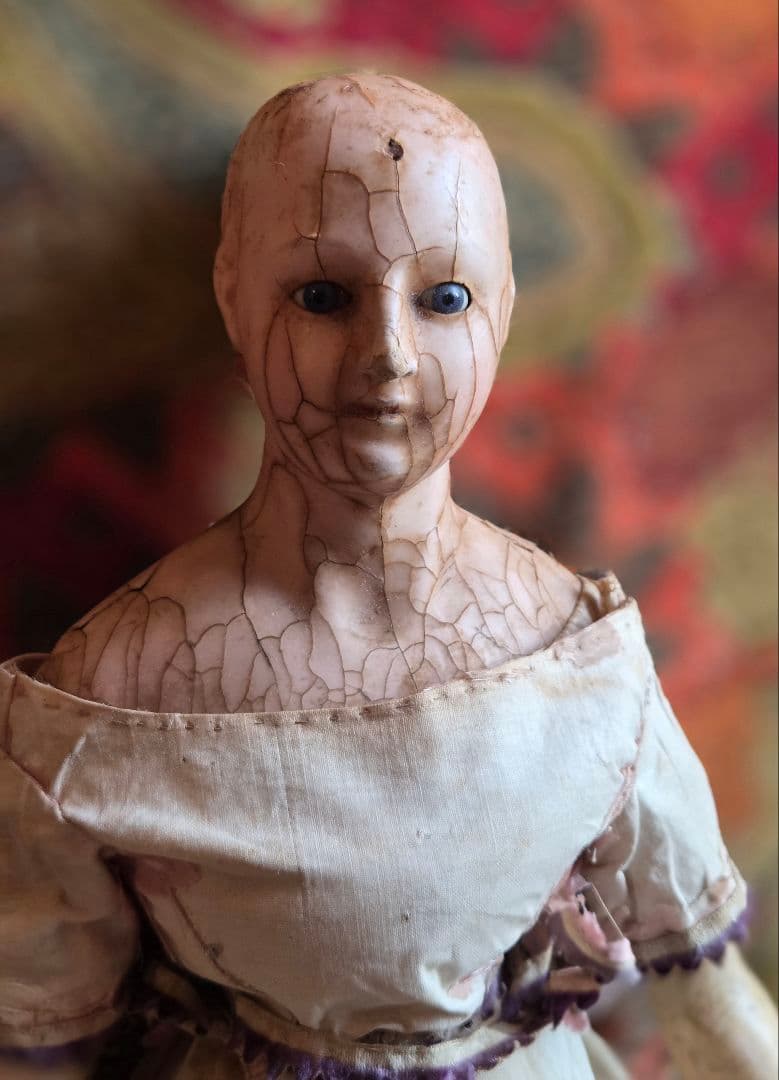 アメリカン　アンティーク　蝋人形 ワックスドール　wax doll Wax doll - Etsy 日本