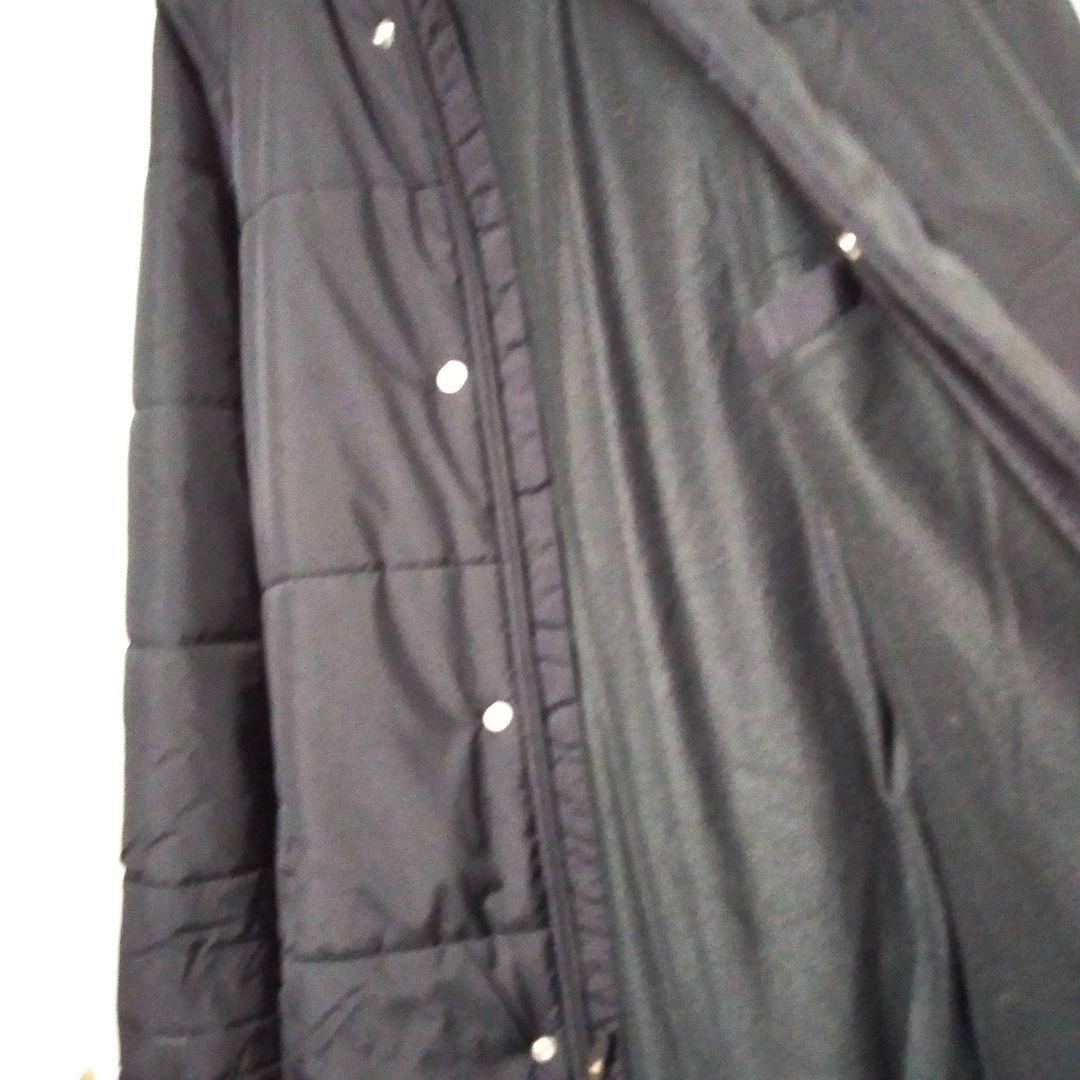 美品 アンダーアーマー ベンチコート ロングコート XLブラック 黒