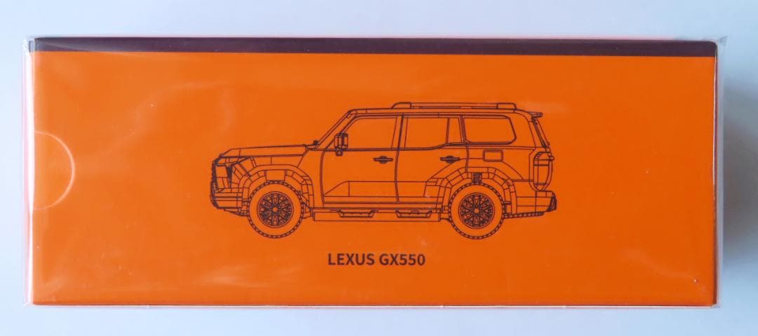 【新品】レクサス GX オーバートレイル＋ ホワイト 1/64 ミニカー