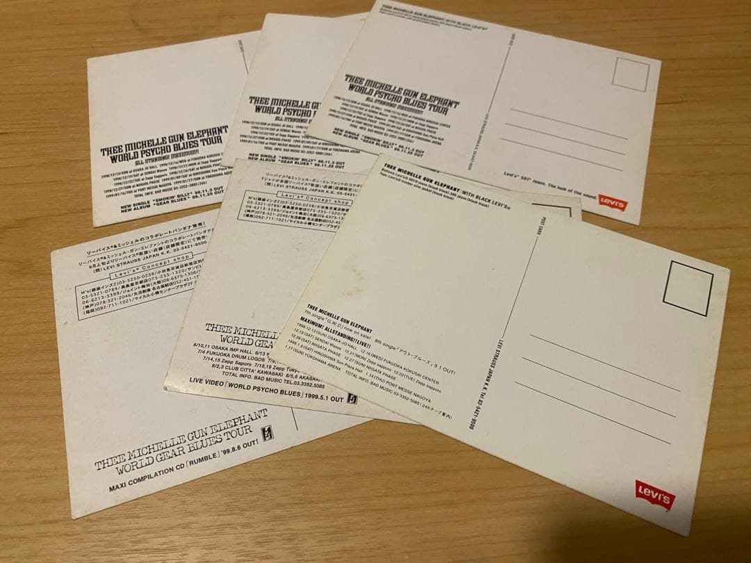 ミッシェルガンエレファント 写真 サイン ポストカード ステッカー