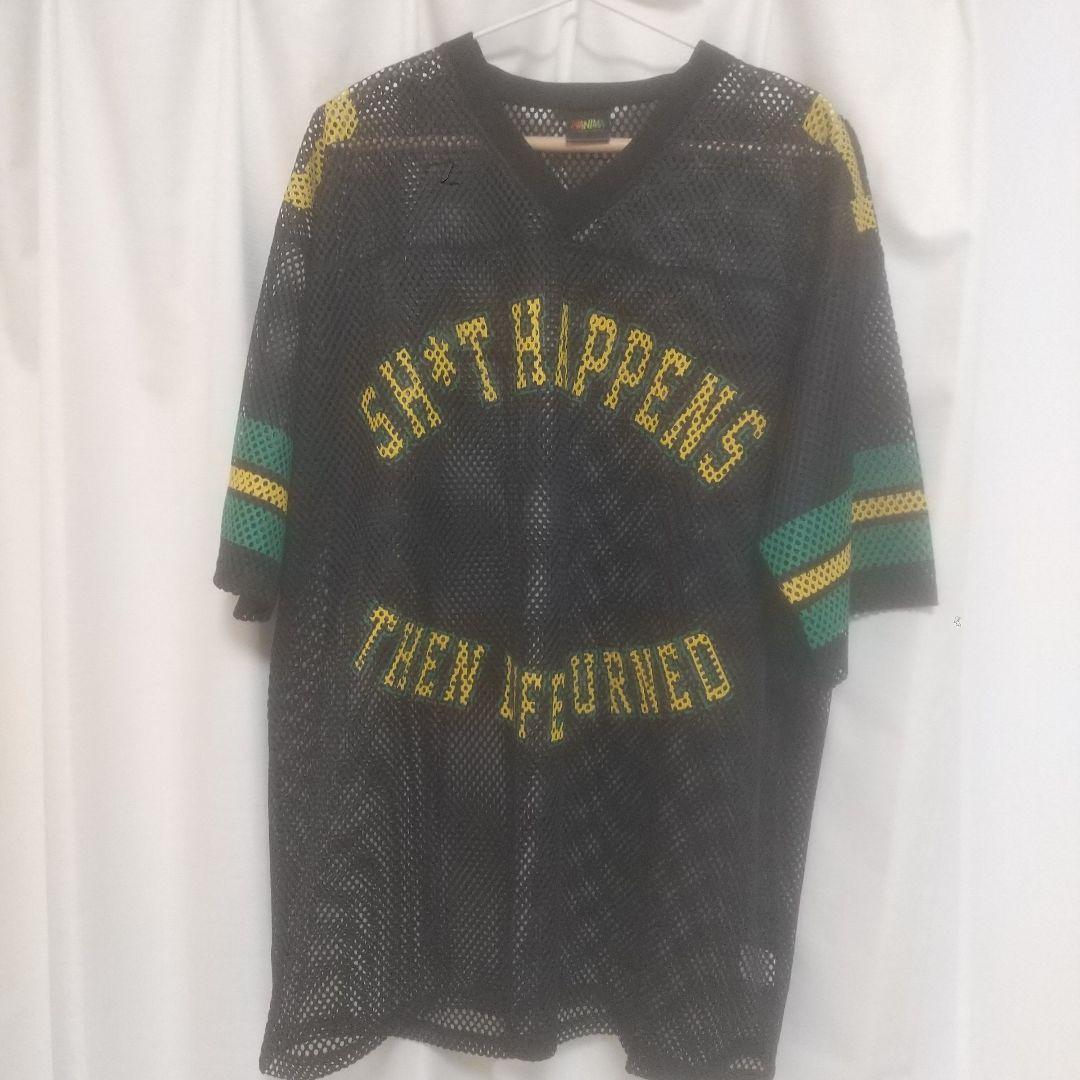 WANIMA footballshirt ブラックL/LX｜WANIMA football shirt ブラック