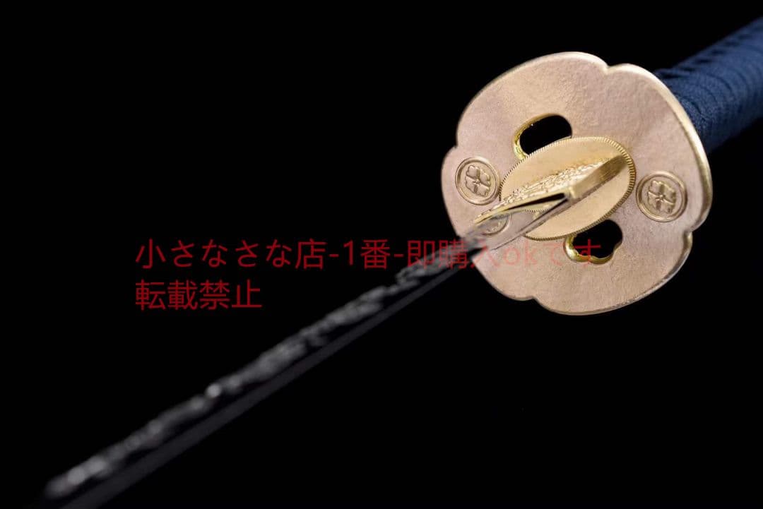 高輝度鏡面銅装侍刀『凌鷹』 古兵器 武具 刀装具 日本刀 模造刀 居合刀