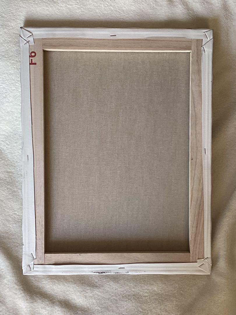 スプレーアートエデン　原画　F6キャンバス　ホワイトタイガー