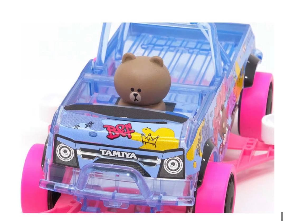 韓国限定 TAMIYA ミニ四駆 LINEフレンズ ブラウン - メルカリ