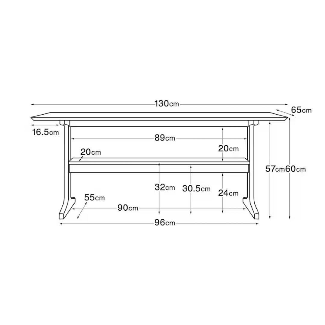 直接引き取り✴︎無印良品✴︎リビングでもダイニングでもつかえるテーブル2