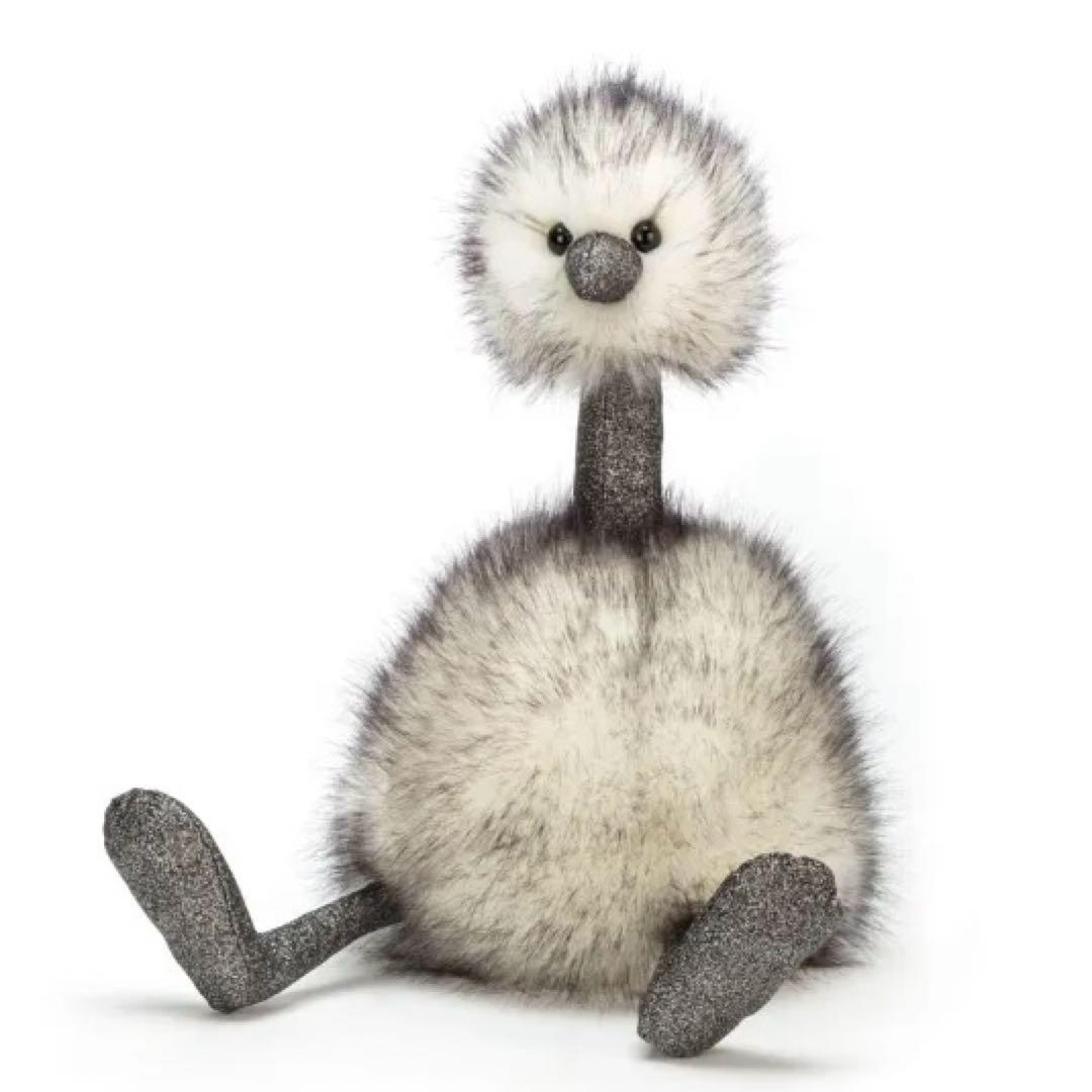  Large Dazzle Pompomダチョウ ぬいぐるみ絶版