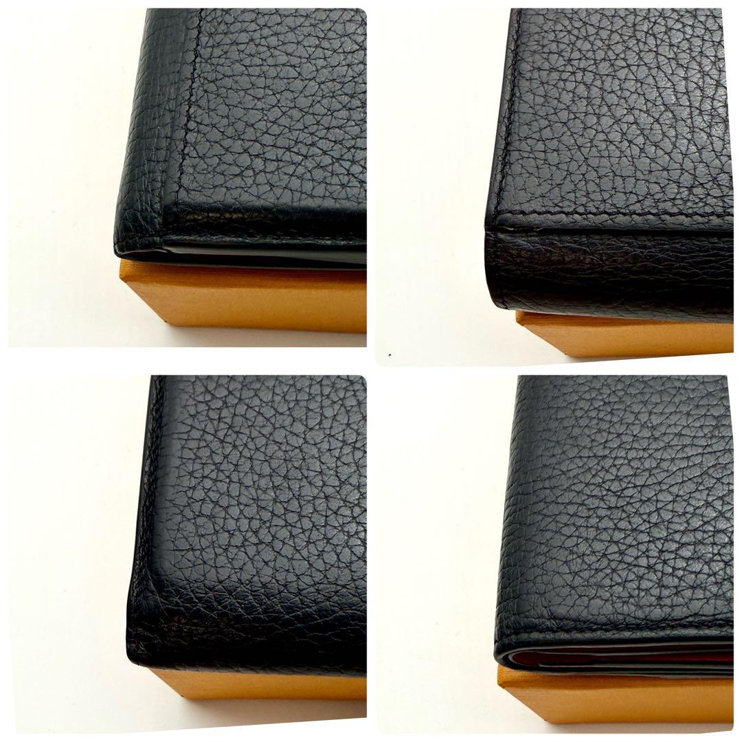 美品　ルイヴィトン　カプシーヌ　XS 三つ折り財布　ブラック