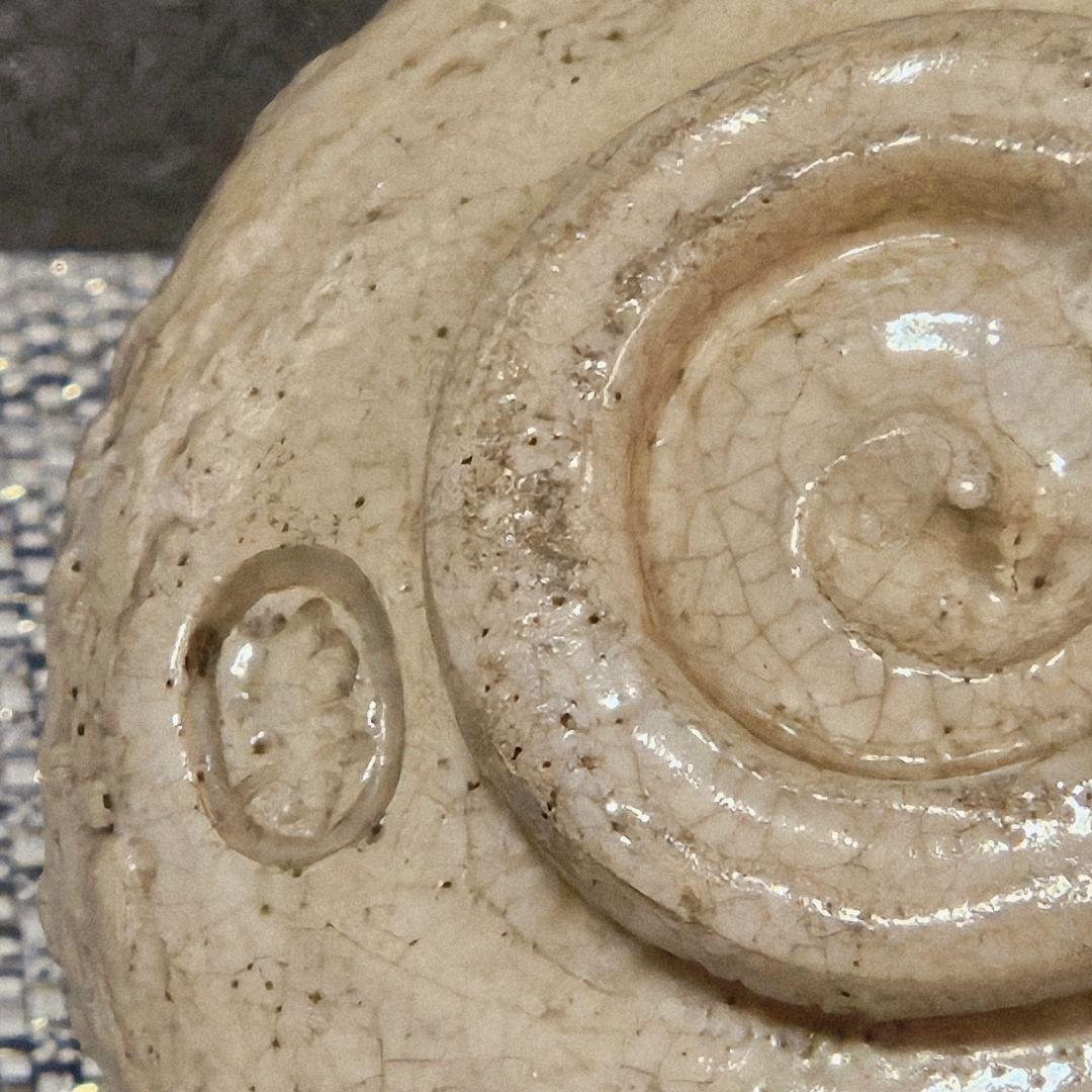 時代古作品❗】明治〜大正時代頃 兵庫県 朝霧焼 明石焼 人物絵 文字