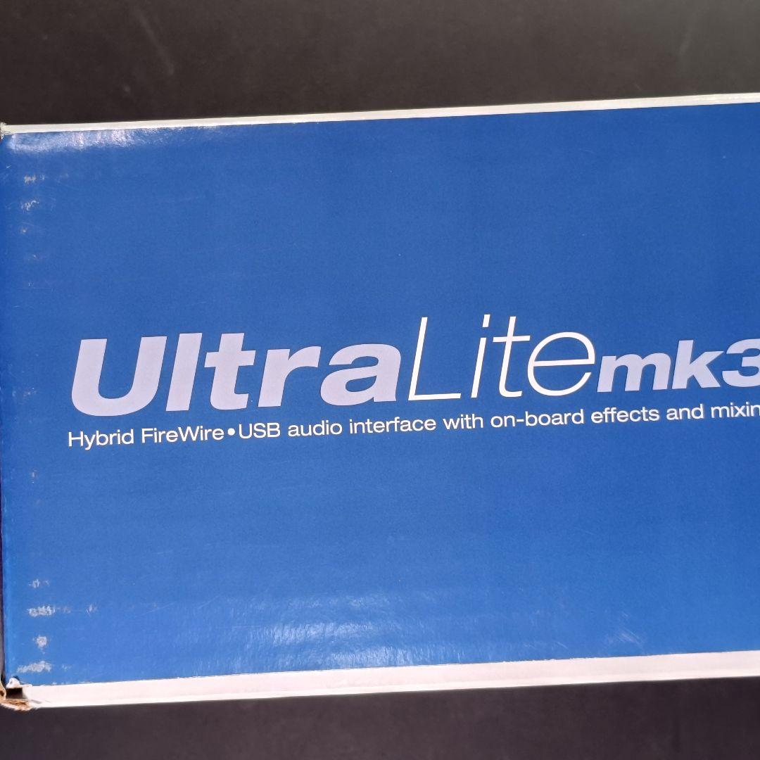 動作確認済 値下げ可 MOTU UltraLite mk3 Hybrid DTM