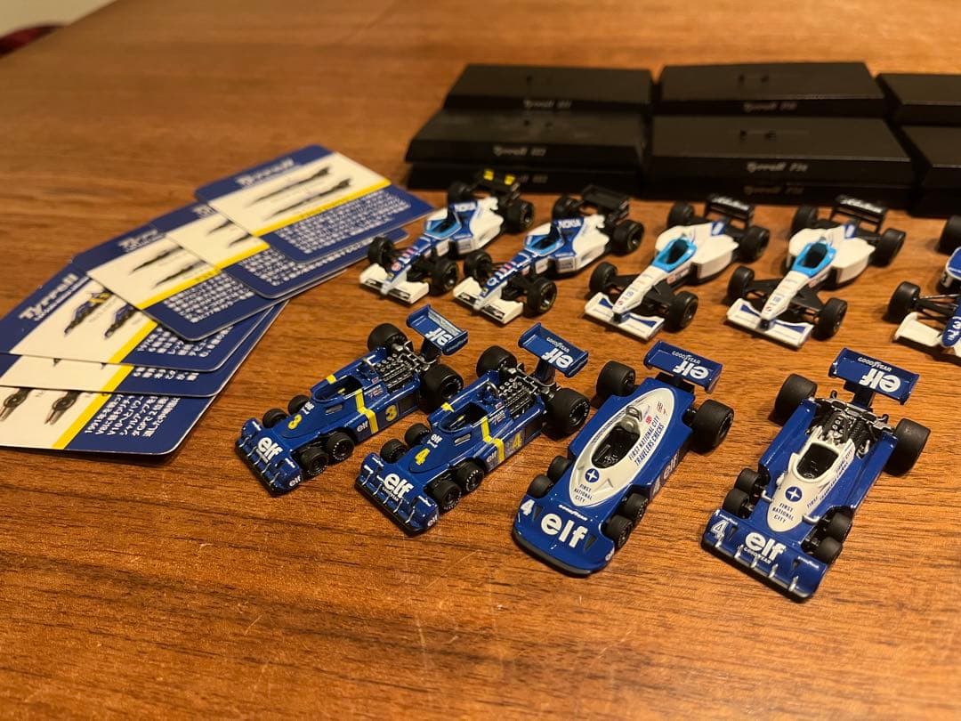 ミニカー Kyosho Tyrrell 1/64collection 16set rare