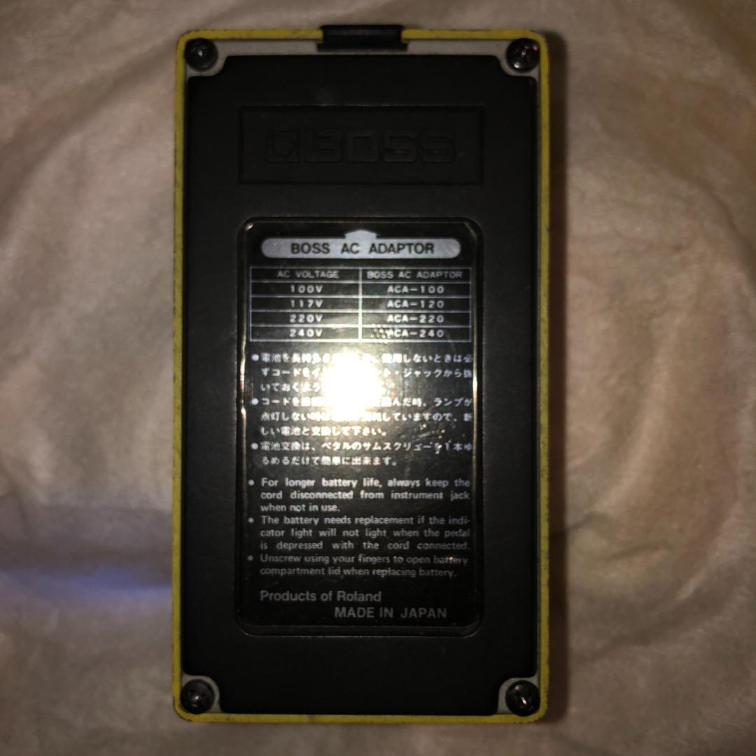 BOSS OD-2 Turbo Over Drive 1986年 日本製