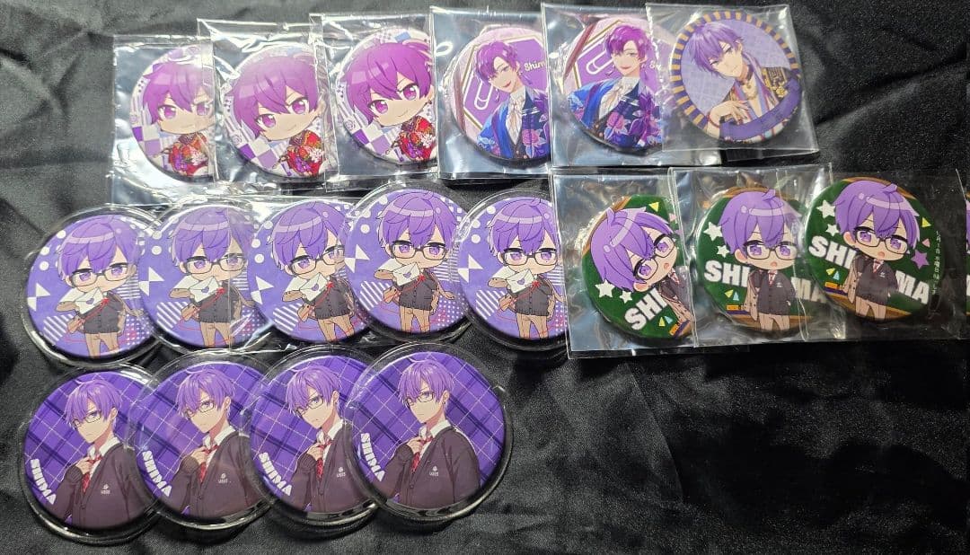 志麻 缶バ まとめ 浦島坂田船 志麻 缶バッジ2020 春ツ 花魁 等身 まとめ