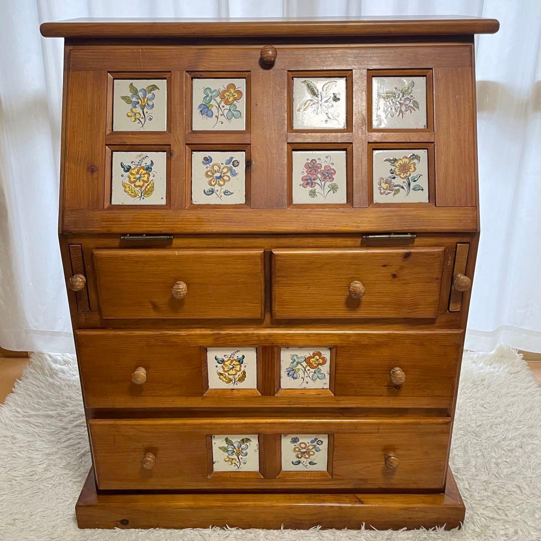 希少スペインタイルライティングビューロカントリーバレンシアパイン