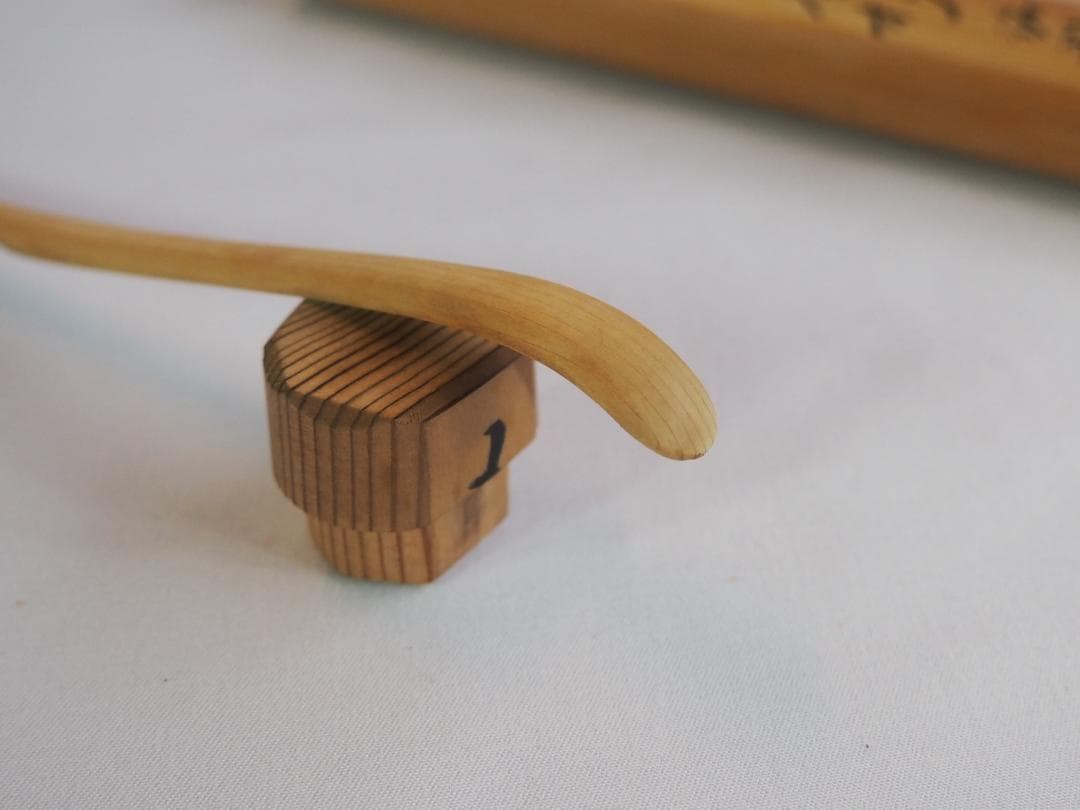 表千家堀内宗完12代兼中斎作『竹茶杓』銘：野遊び（共箱） - メルカリ