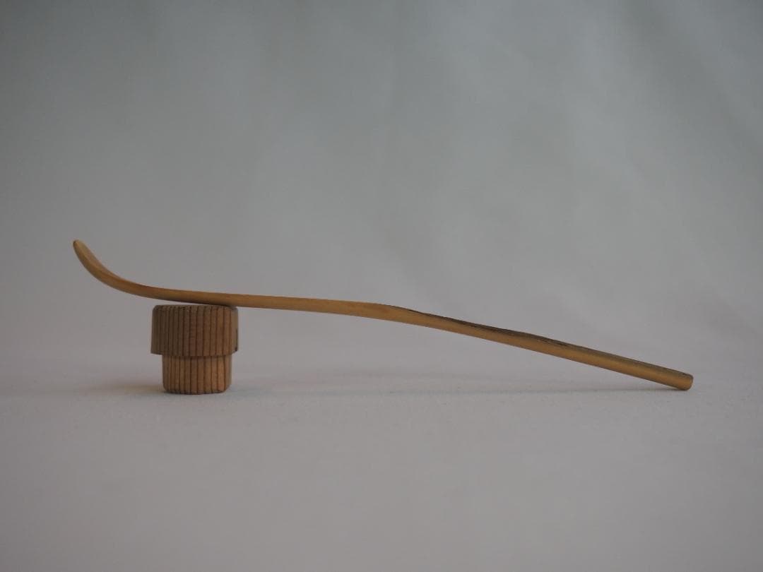 表千家堀内宗完12代兼中斎作『竹茶杓』銘：野遊び（共箱） - メルカリ