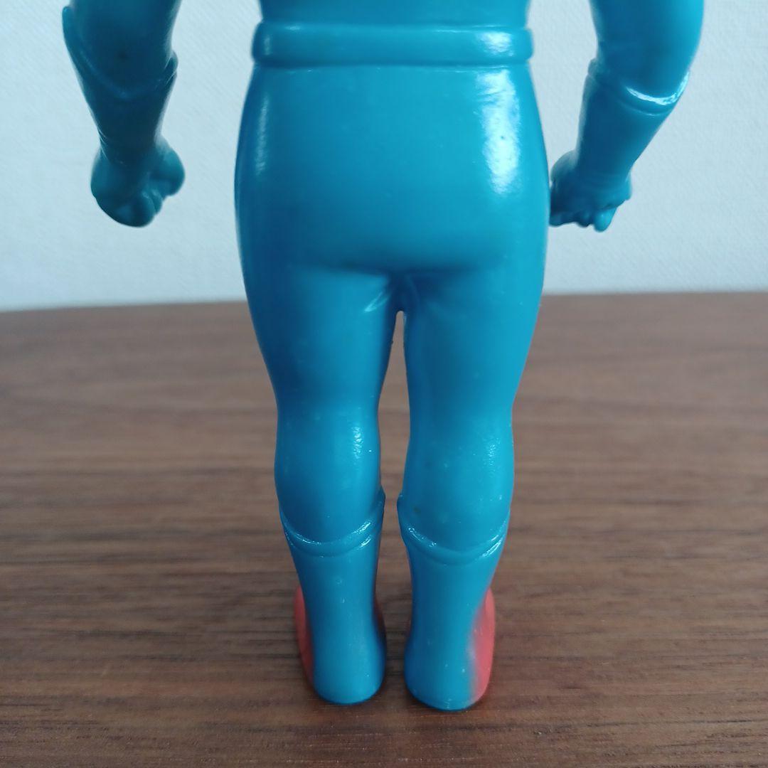 当時物 パチモノ「鉄人タイガーセブン」風のソフビフィギュア - メルカリ