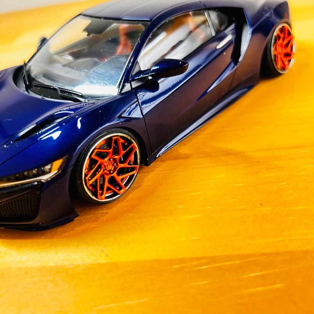 値引き！1/24タミヤ NSX Acura 左ハンドル仕様 アオシマ