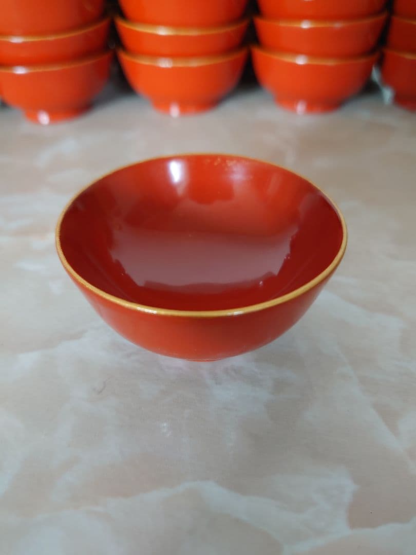 会津塗　漆器 盃 おちょこ 酒器 60杯