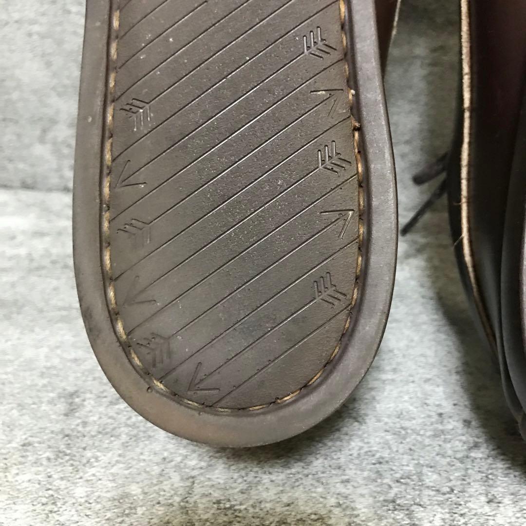 USA製 ランコート デッキシューズ 27.5cm モカシン 本革