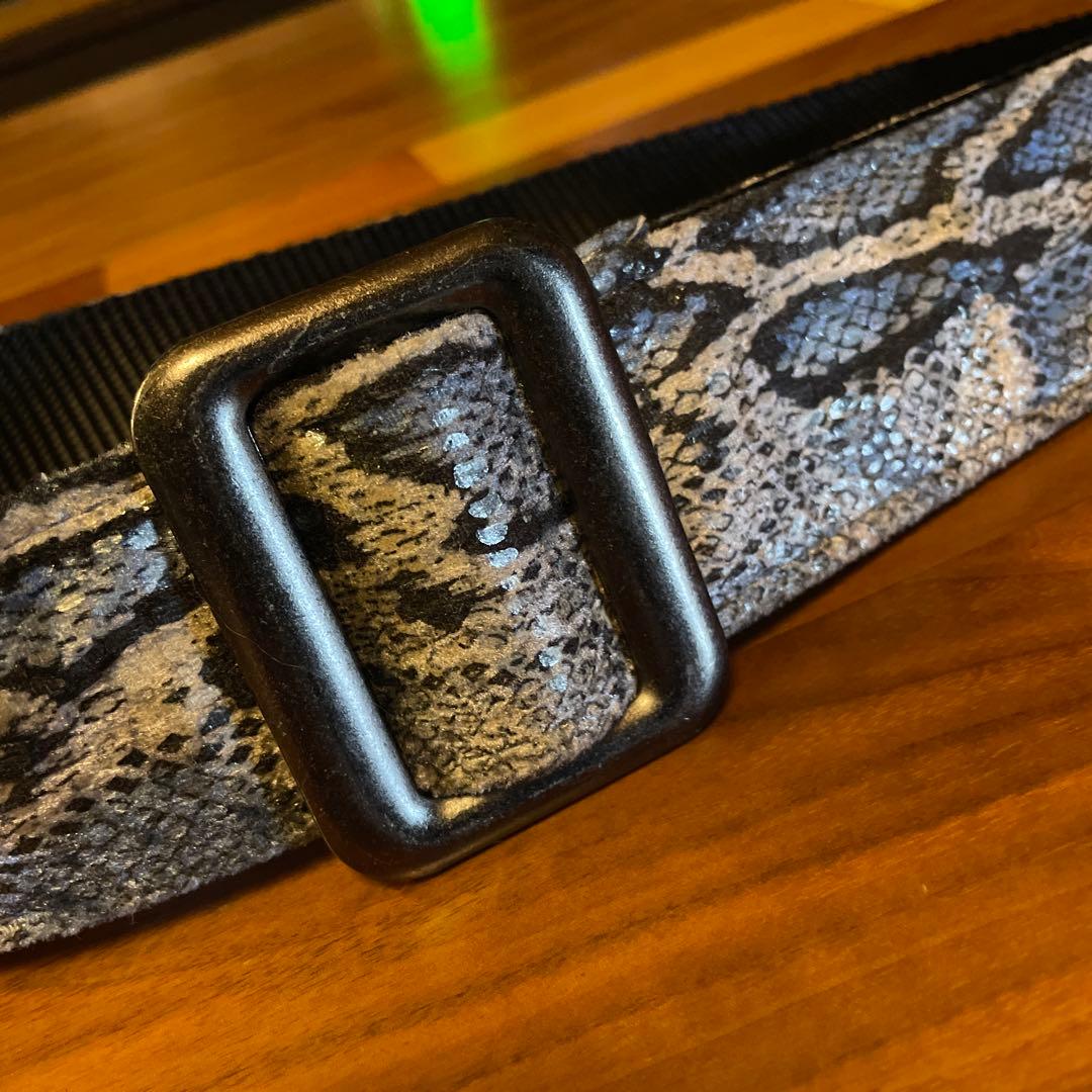 GET'M GET'M ハンドメイド ギターストラップ 美品