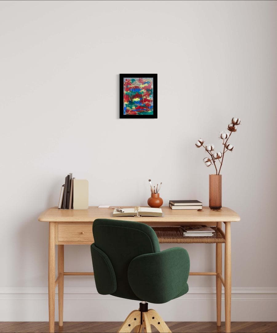 RENA F3サイズ 原画 絵 アート 抽象画 アートボード キャンバス