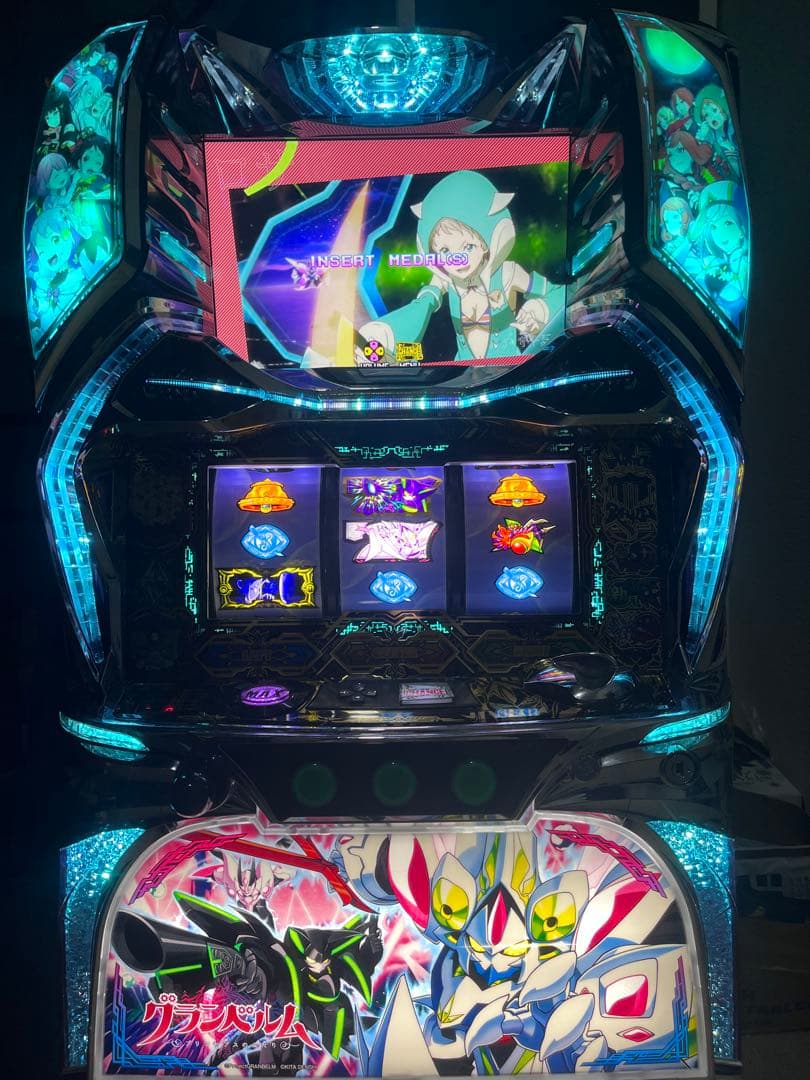 パチンコ実機 ブルーロック スマパチユニット付