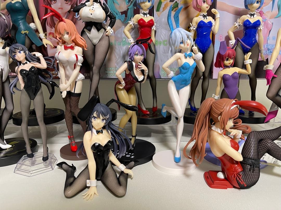 バニーガールフィギュア全２７体まとめ売り！