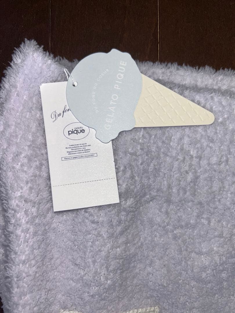 ラベンダー　セットアップ　ジェラピケ パジャマ ルームウェア