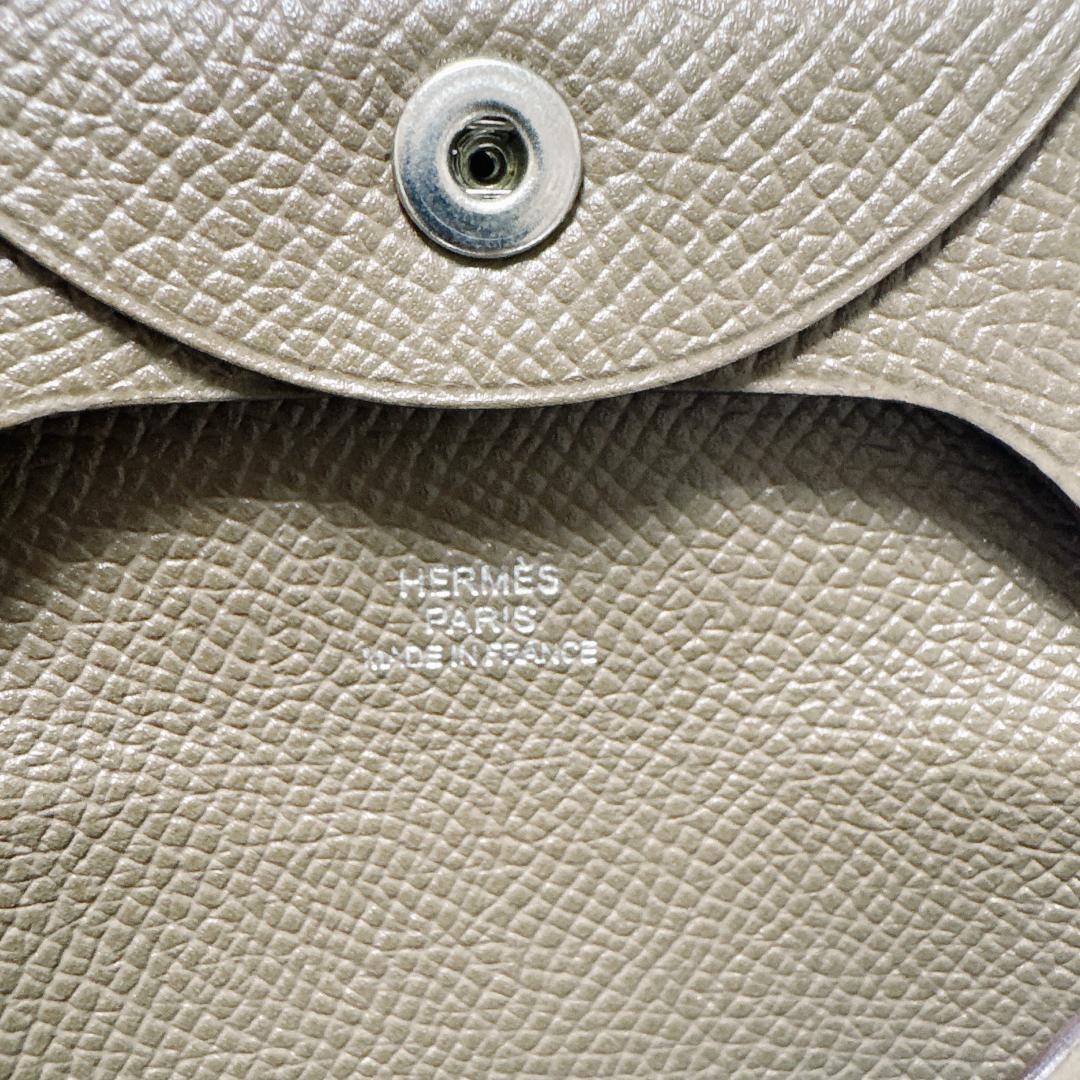 美品✨HERMES エルメス バスティア エトゥープ ケース グレー