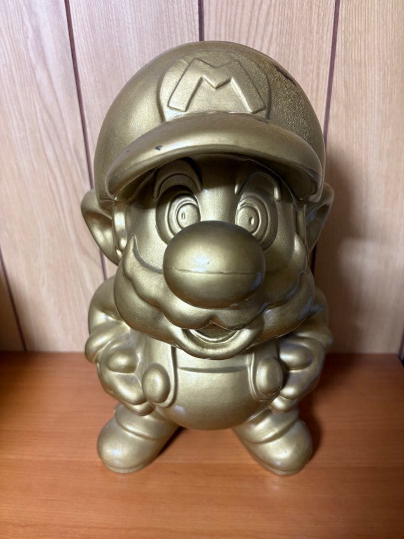 任天堂 スーパーマリオ ゴールド 黄金のマリオ像 非売品