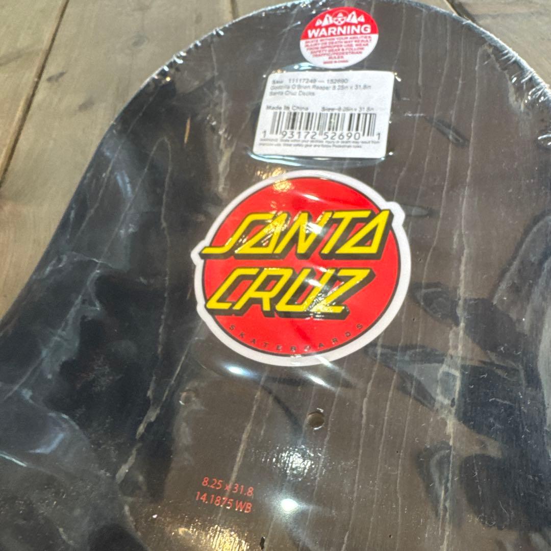 Santa Cruz ゴジラ限定 スケボーデッキ 8.25インチ