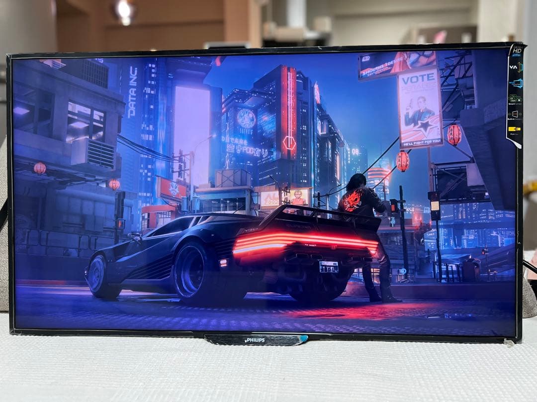 液晶画面新品交換済】PHILIPS 4K液晶モニター BDM4065UC