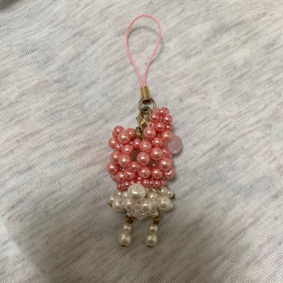 サンリオ マイメロディ ビーズ ストラップ キーホルダー
