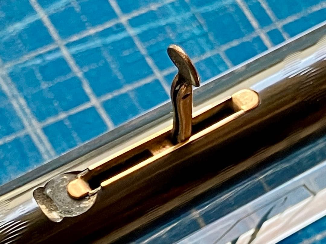 Waterman 52 万年筆 14金 ペンシル7kゴールドバンド