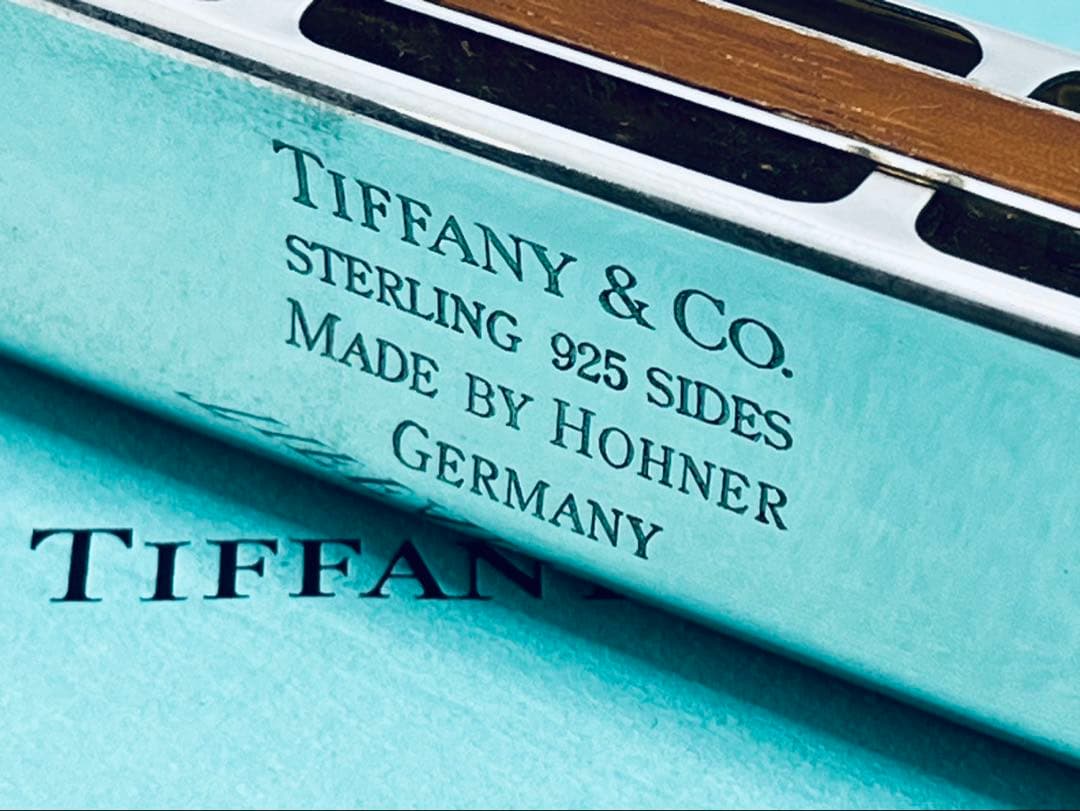 c857 ティファニー　HOHNER コラボ　ハーモニカ　925 ドイツ製