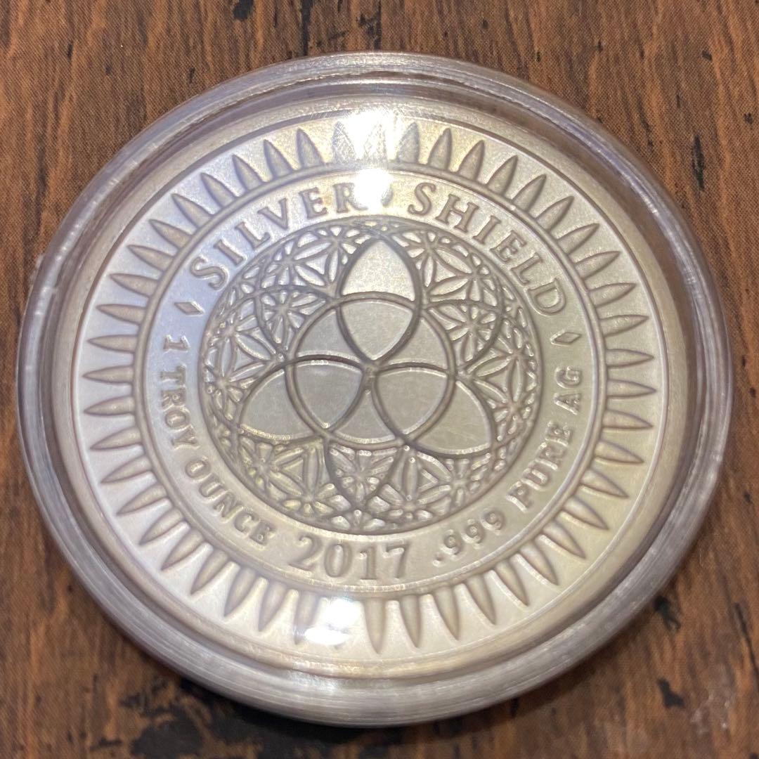 レア☆2017 トランプ大統領 ファシズム 銀貨ミニミンテージ メダル